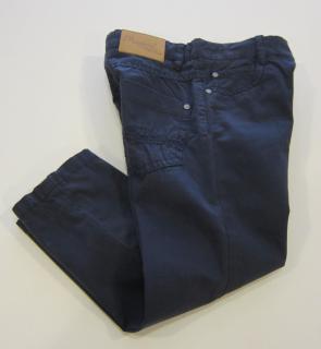 509/56  Mayoral chlapecké letní kalhoty REGULAR FIT plátěné tmavě modré s kapsami Barva: Tmavě modrá, Velikost: 92/ 24 měsíců, Materiál: 100% bavlna