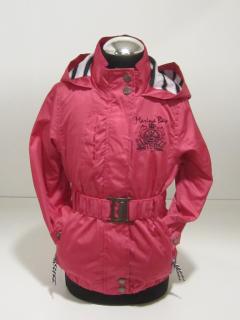 6502202/6502105 OUTBURST dívčí přechodová delší pink růžová bunda (parka) s pevnou kapucí Barva: Pink růžová, Velikost: 104 / 4 roky, Materiál: 100%…