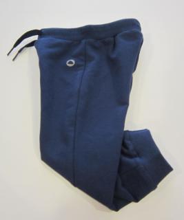 711/14 Mayoral chlapecké sportovní (teplákové) kalhoty tmavě modré v pase na šňůrku a s kapsami Barva: Tmavě modrá, Velikost: 80/ 12 měsíců, Materiál:…
