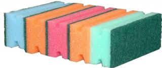 Houba GASTRO tvarovaná barevná balení 5 ks; 15,5x7x4,5 cm; polyuretan