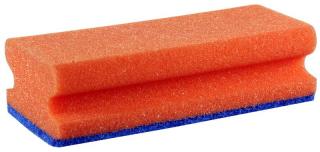 Houba GASTRO tvarovaná na teflon červená/modrá balení 5 ks; 15,5x7x4,5 cm; polyuretan