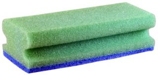 Houba GASTRO tvarovaná na teflon zelená/modrá balení 5 ks; 15,5x7x4,5 cm; polyuretan