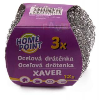 HP Drátěnka XAVER sada 3 ks; 8x6x2 cm; 12 g; kov