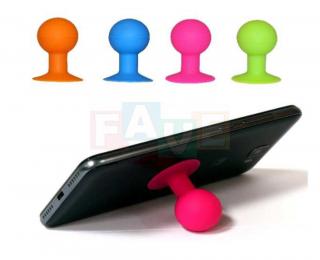 HP Držák na mobil/tablet; 4x3 cm; silikon; mix barev