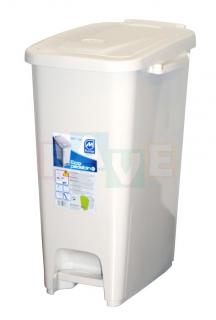Koš na odpadky ECOPEDALBIN 27 l; 38,5x27x51 cm; plast