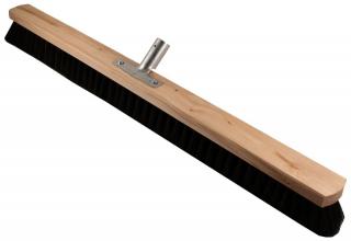 Smeták sálový s kovovým držadlem bez tyče; 80x5,5 cm; chlup 6 cm; dřevo, kov, plast