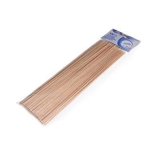 Špejle hrocené balení 100 ks; 30 cm; dřevo
