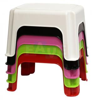 Stolička MINI; 17,5x19,5x24,5 cm; plast; mix barev