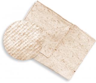 Utěrka na podlahu bílá; 50x60 cm; textílie