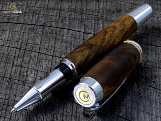 Dřevěné kuličkové pero Superior Royal Walnut - Burly chrome č.2864