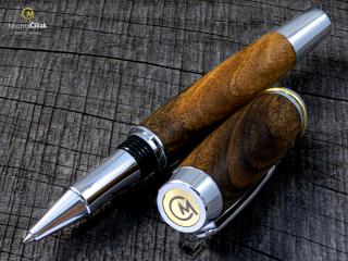 Dřevěné kuličkové pero Superior Royal Walnut - Burly chrome č.2865