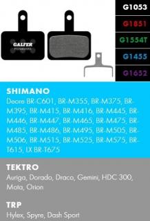 Galfer FD293 - Shimano, Tektro, TRP Směs: Advancer