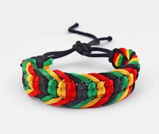 Rastafarián Pletený Náramek Varianta:: 11