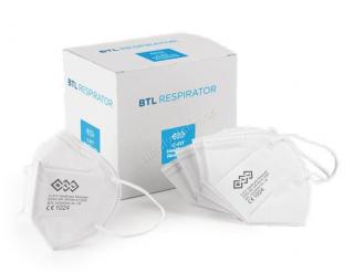 25x FFP2 Healthcare Respirátor C-FIT BTL - hygienické balení po 1ks