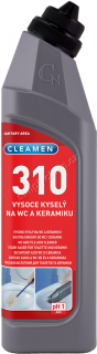 CLEAMEN 310 WC gel na keramiku kyselý, 750ml