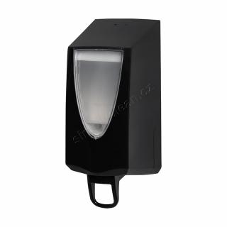 Dávkovač dezinfekce a pěnového mýdla SAVONA FOAM ELLIPSE OBSIDIAN, černý