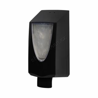Dávkovač tekutého mýdla SAVONA ELLIPSE OBSIDIAN, černý, 800ml, dolévací