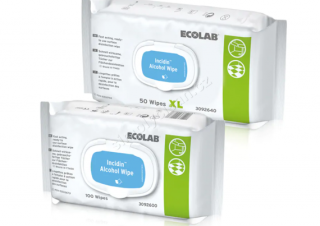 ECOLAB INCIDIN ALCOHOL WIPE ,dezinfekční ubrousky alkoholové, flow pack 100ks