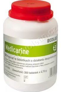 ECOLAB MEDICARINE Tablety chlórové 300ks
