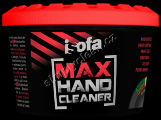 ISOFA MAX červená mycí gel na ruce, 450g Gear