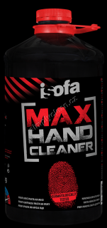 ISOFA MAX červená mycí tekutá pasta na ruce, 3,5kg