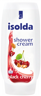 ISOLDA Black Cherry mýdlo krémové sprchové , 500ml CLICK&GO! (černá třešeň)
