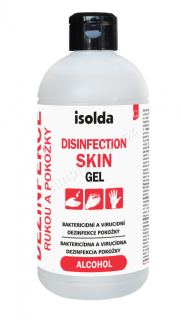 ISOLDA Disinfection SKIN, gelová dezinfekce rukou 500 ml medispender
