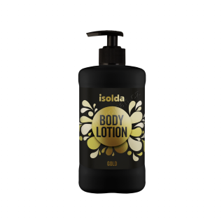ISOLDA Gold body lotion, luxusní tělové mléko, 400ml