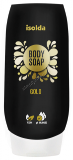 ISOLDA Gold body soap, luxusní tekuté mýdlo, 500ml CLICK&GO!