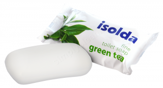 ISOLDA mýdlo pevné Green Tea, 100g