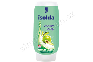 ISOLDA mýdlo tekuté zelené  jablko s avokádovým mlékem, 500ml Medispender(válec)