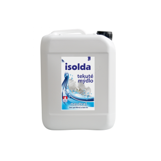 ISOLDA Neutral mýdlo tekuté bílé bez parfemace, 5l