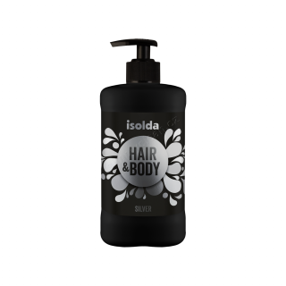 ISOLDA Silver Hair & Body tekutý šampón, 400ml