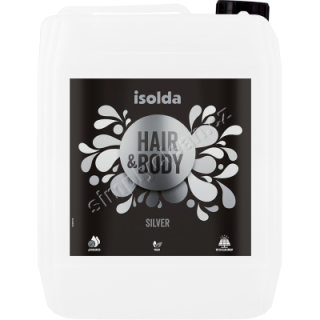 ISOLDA Silver Hair & Body tekutý šampón, 5l