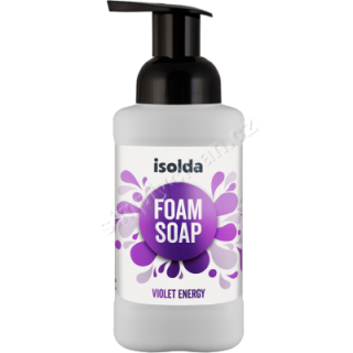 ISOLDA Violet energy pěnové tělové mýdlo, 400ml