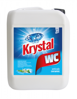 KRYSTAL WC kyselý na keramiku, modrý 5l