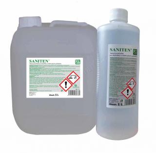 MPD SANITEN pro dezinfekci ploch a předmětů 1l, SANITEN1PE