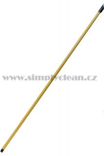 Násada na smeták, závit TOP (Mirela), 120 cm, hrubý závit