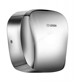 Osoušeč rukou 1450 W Losdi, nerez lesk, HEPA CS-650-IX