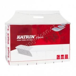 Ručník skládaný KATRIN 35298, 2vrstvý, bílý recykl, 4000ks/handypack