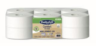 Toaletní papír Jumbo BULKYSOFT, 2vrstvý, 180mm, celuloza, 65904, 12rol/bal