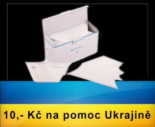 UA (Pomáháme Ukrajině) 25x FFP2 Healthcare Respirátor FLAT-FIT BTL - hygienické balení