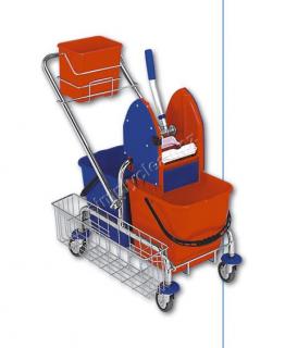 Úklidový vozík EASTMOP CLAROL PLUS 2x17