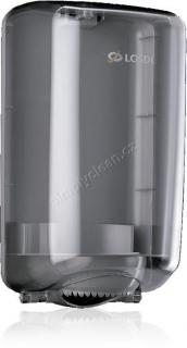 Zásobník papírových ručníků v roli LOSDI MIDI plast kouřový   CP-0528-L
