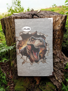 Karis obal dino cca 22x15cm