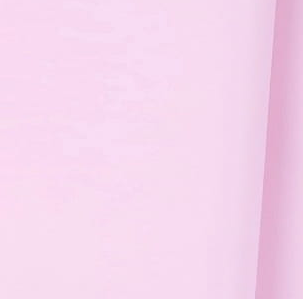 Koženka tenká pudrově růžová - kupon 0,5m