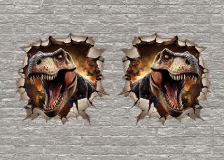 Koženkový panel karis 35x25cm dino ve zdi