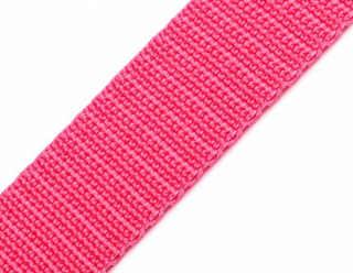 Popruh polypropylénový šíře 20 mm růžový