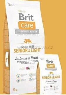 Brit Care Dog Grain-free Senior Salmon & Potato 3kg
