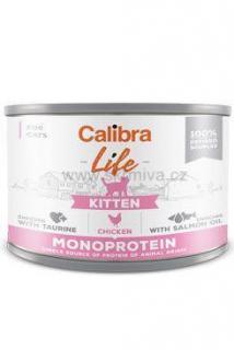 Calibra Cat Life konz.Kitten kuře 200g